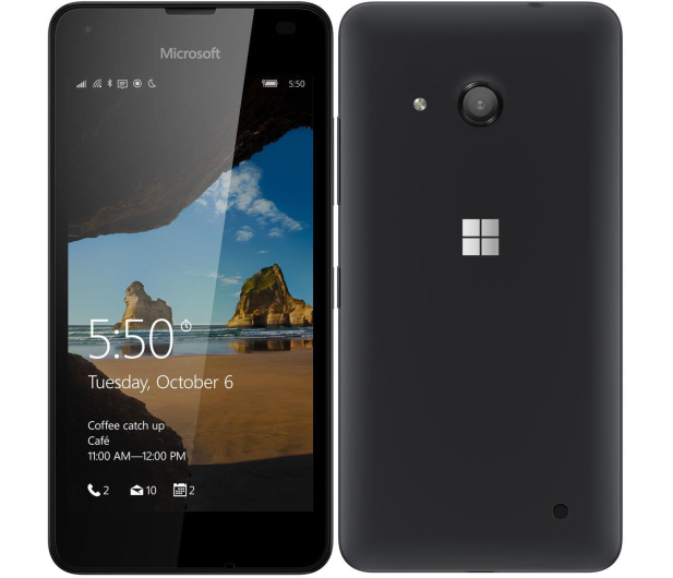 Microsoft Lumia 550 LTE czarny - 263652 - zdjęcie